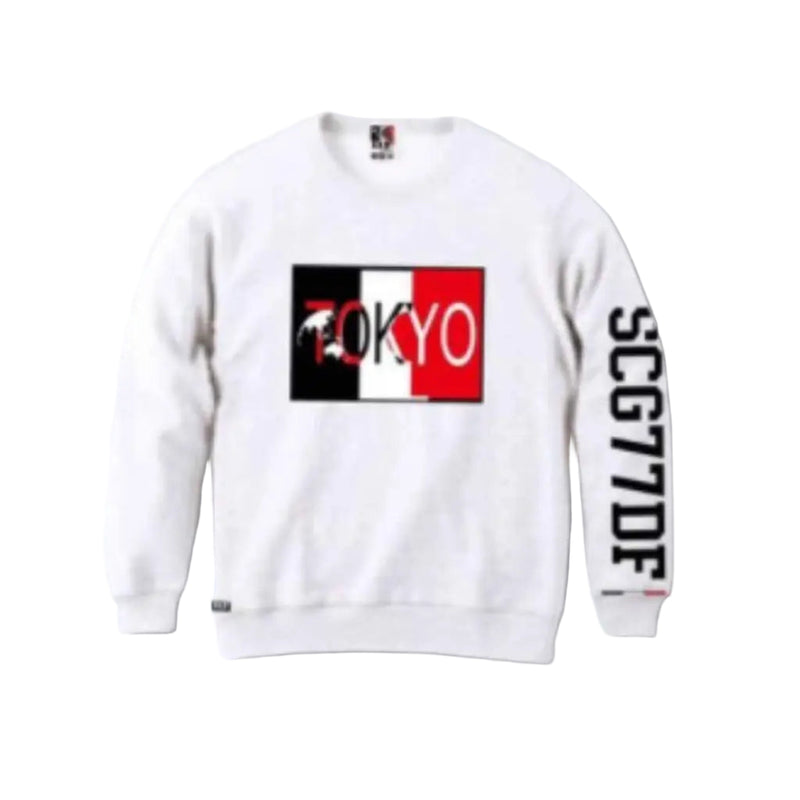 Hsw-Tk11Df Tokyo 001.White / 100 Sweatshirt Hoodie
