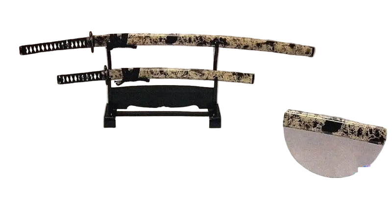 Jsw-1700 (Dr) / Ws-20 - Marble White (Not Sharp) Sword Stands & Displays