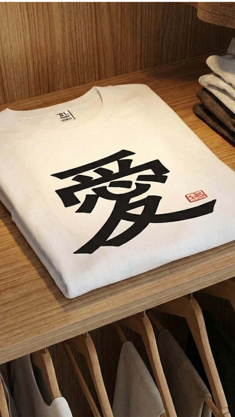 T-Shirt Kanji Ai TS-43P81DF