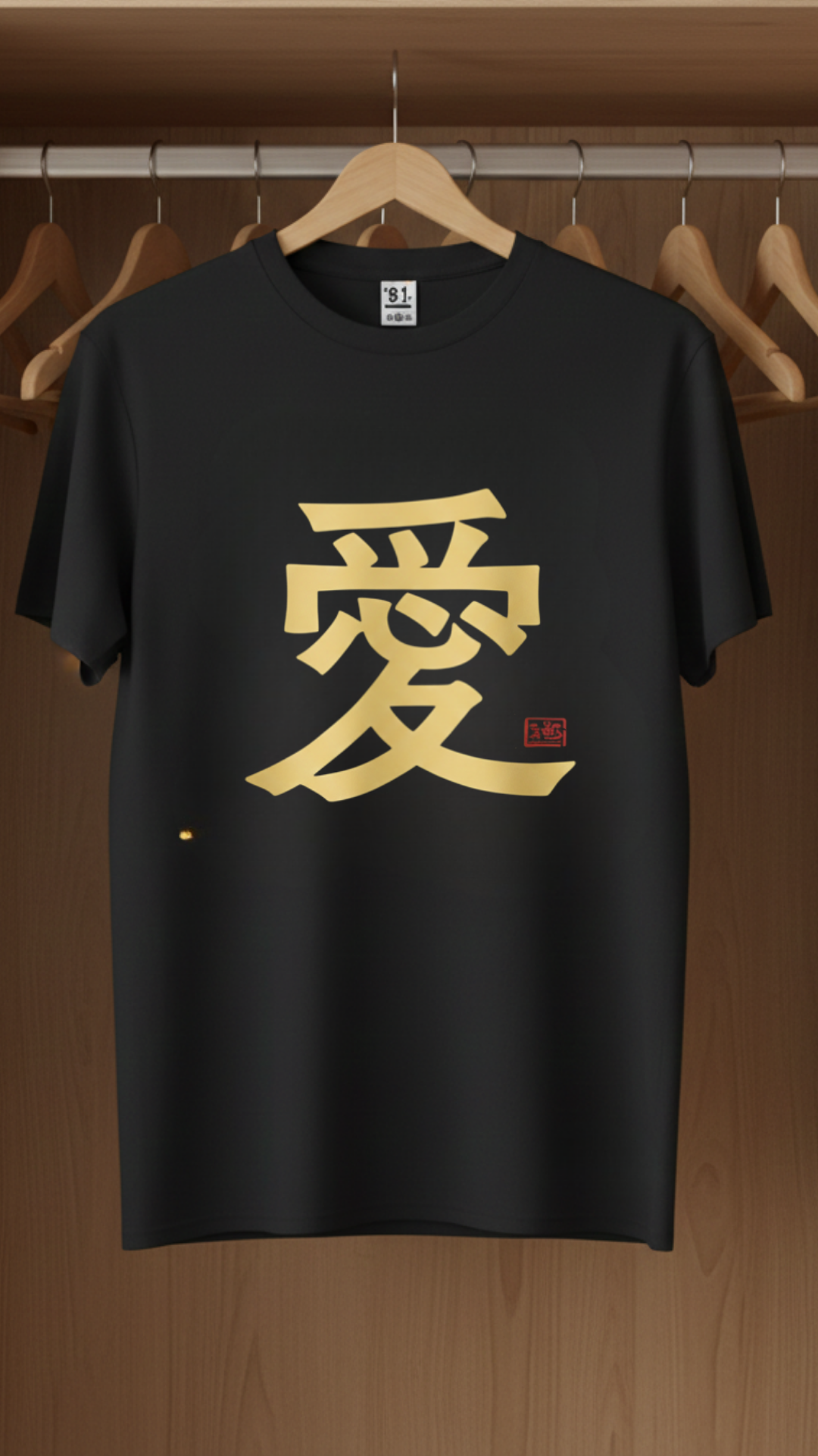 T-Shirt Kanji Ai TS-43P81DF