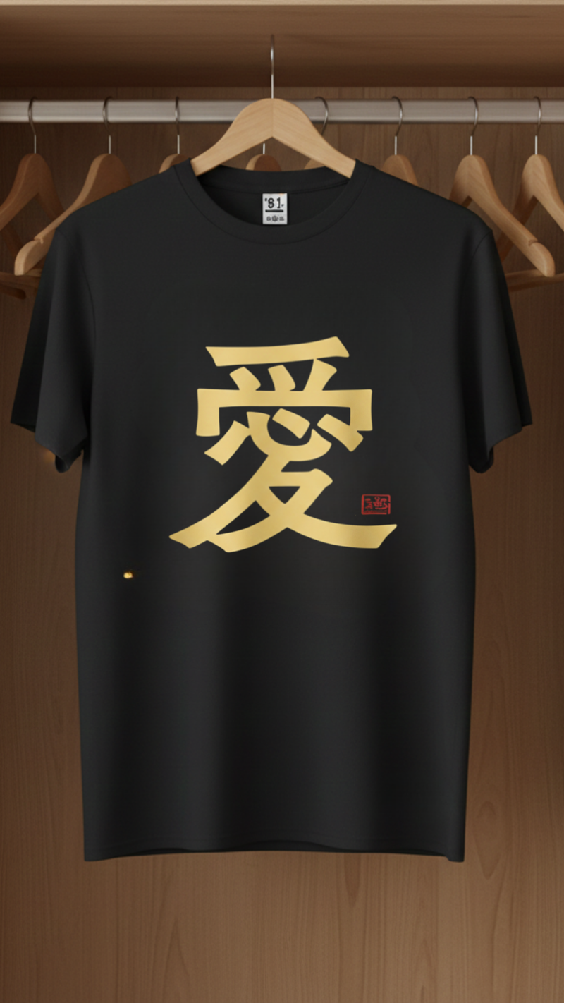 T-Shirt Kanji Ai TS-43P81DF