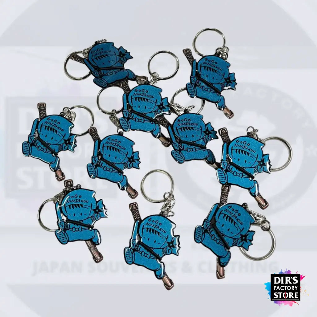 Kh-81 Keyholder Blue Ninja Keychains