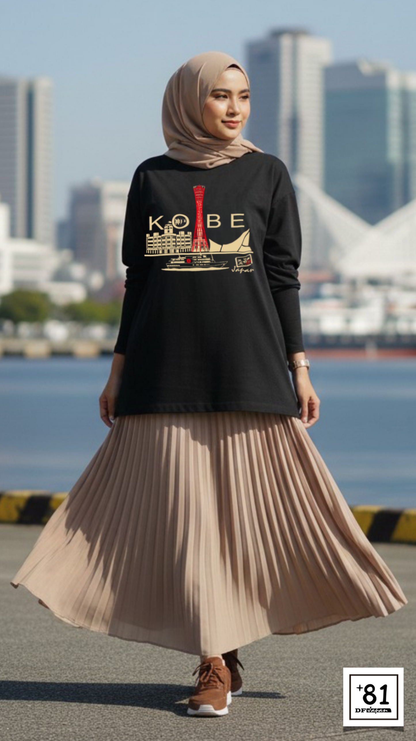 T-SHIRT KOBE PORT TL-25P81DF