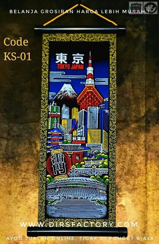 Ks-01 Kakejiku Hanging Scroll