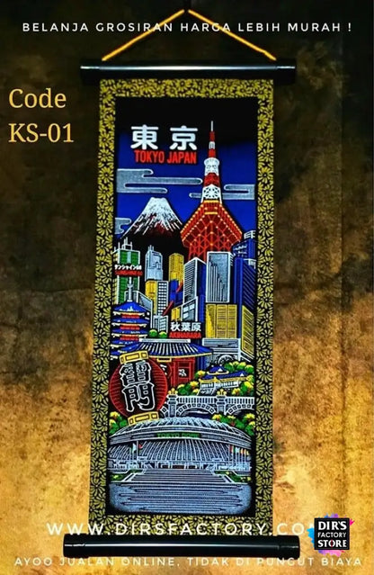 Ks-01 Kakejiku Hanging Scroll