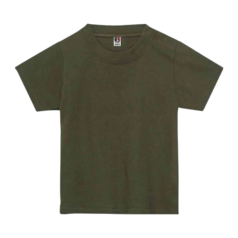 Kts-00103-Cbtdf 037.Army Green / 80 Baby & Toddler Tops