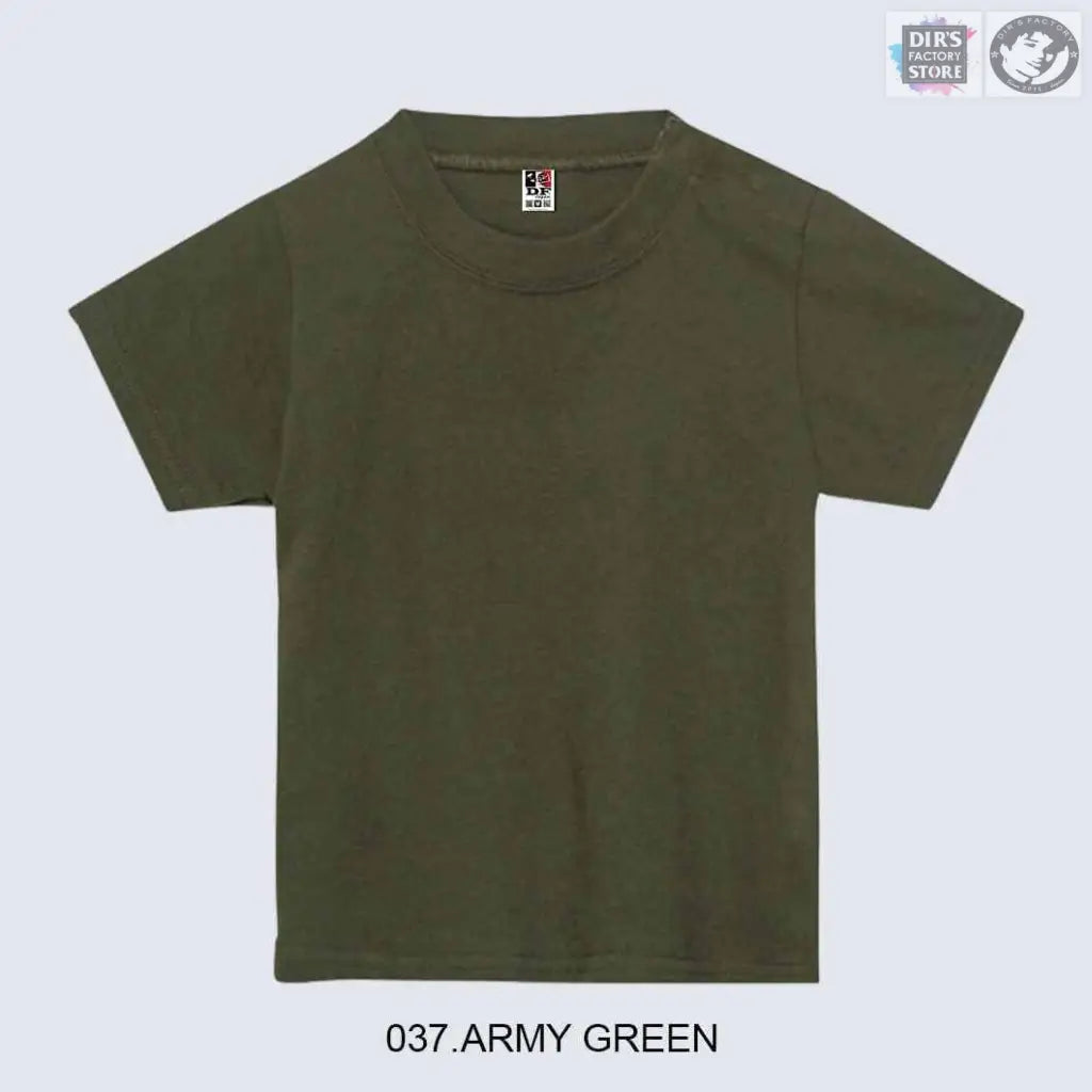 Kts-00103-Cbtdf 037.Army Green / 80 Baby & Toddler Tops