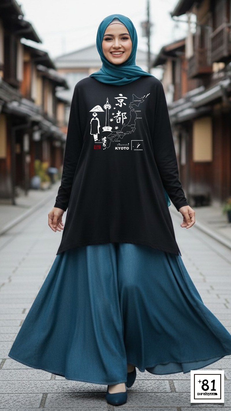 T-SHIRT YOKOSO KYOTO TL-16P81DF