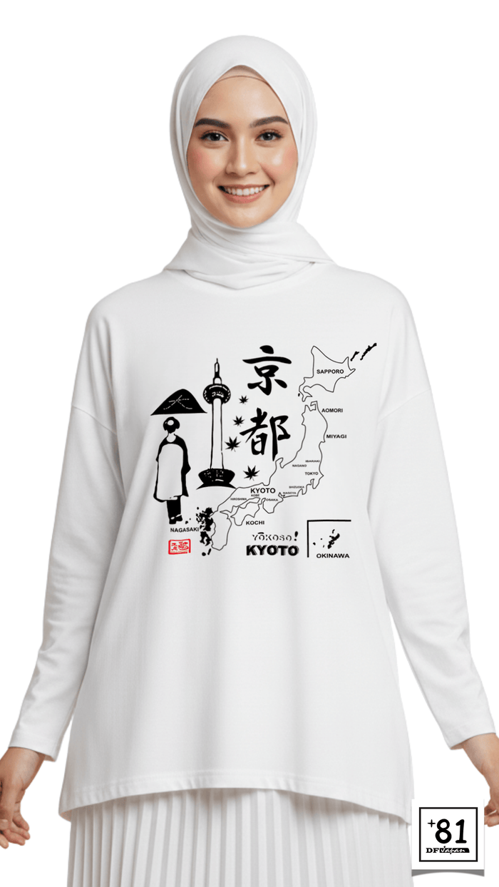 T-SHIRT YOKOSO KYOTO TL-16P81DF