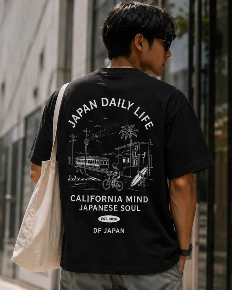 Daily Life Graphic Tee - DFJAPAN  - TS DLGT01DF