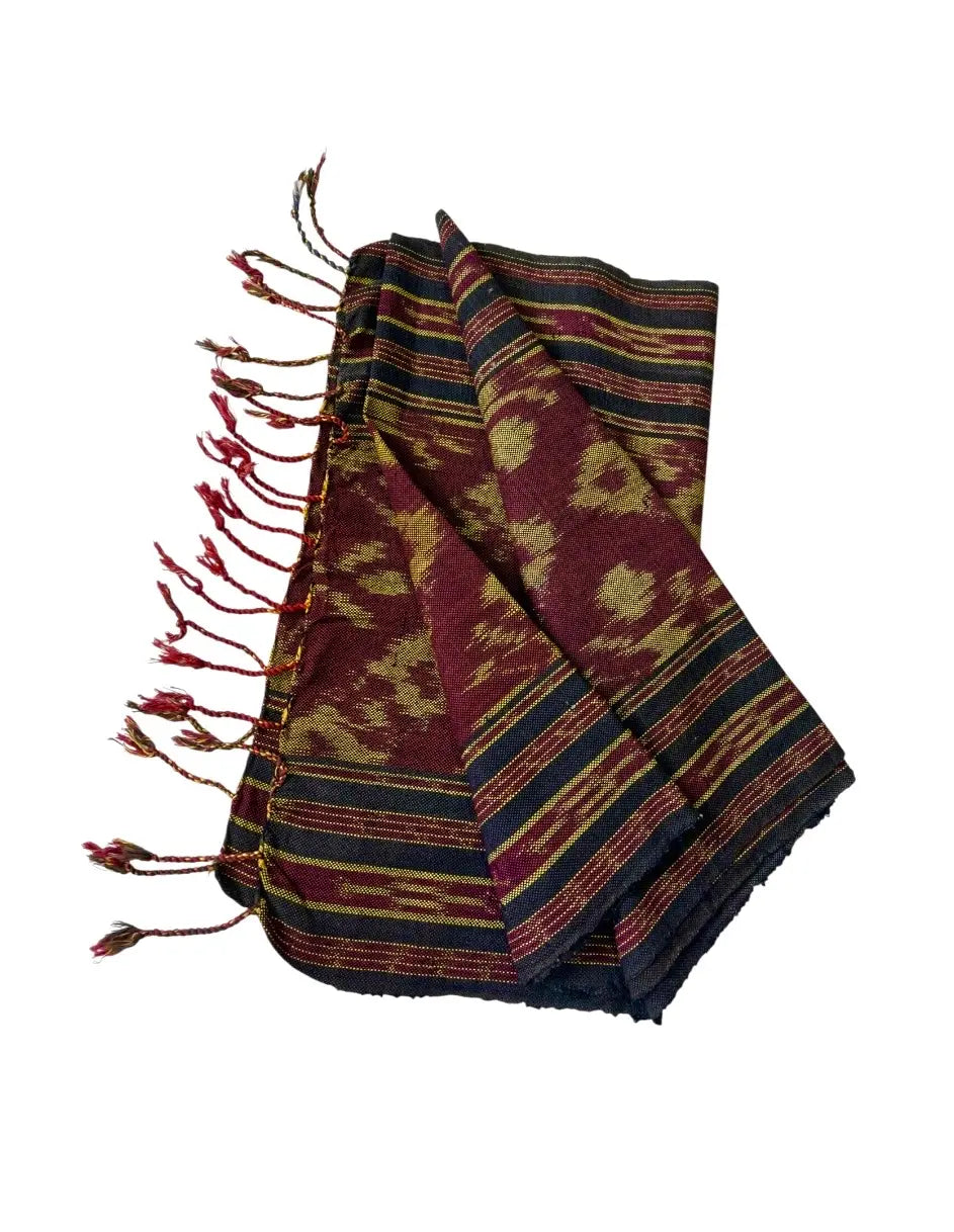Indonesian Handwoven Ikat Table Runner - TR-IK01