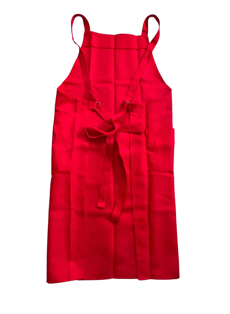 Flame Resistant Camping & BBQ Apron Red No.12370