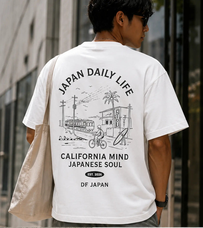 Daily Life Graphic Tee - DFJAPAN  - TS DLGT01DF