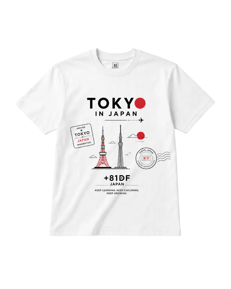 TOKYO JOURNEY TEE - TS-TJT01 P81DF
