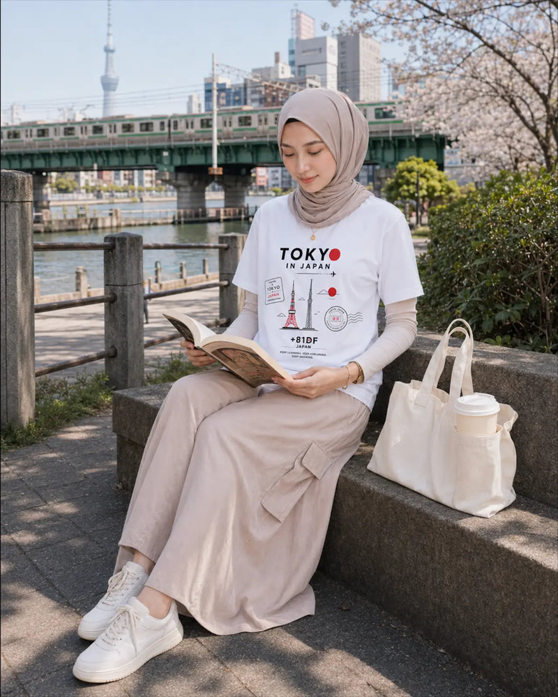 TOKYO JOURNEY TEE - TS-TJT01 P81DF