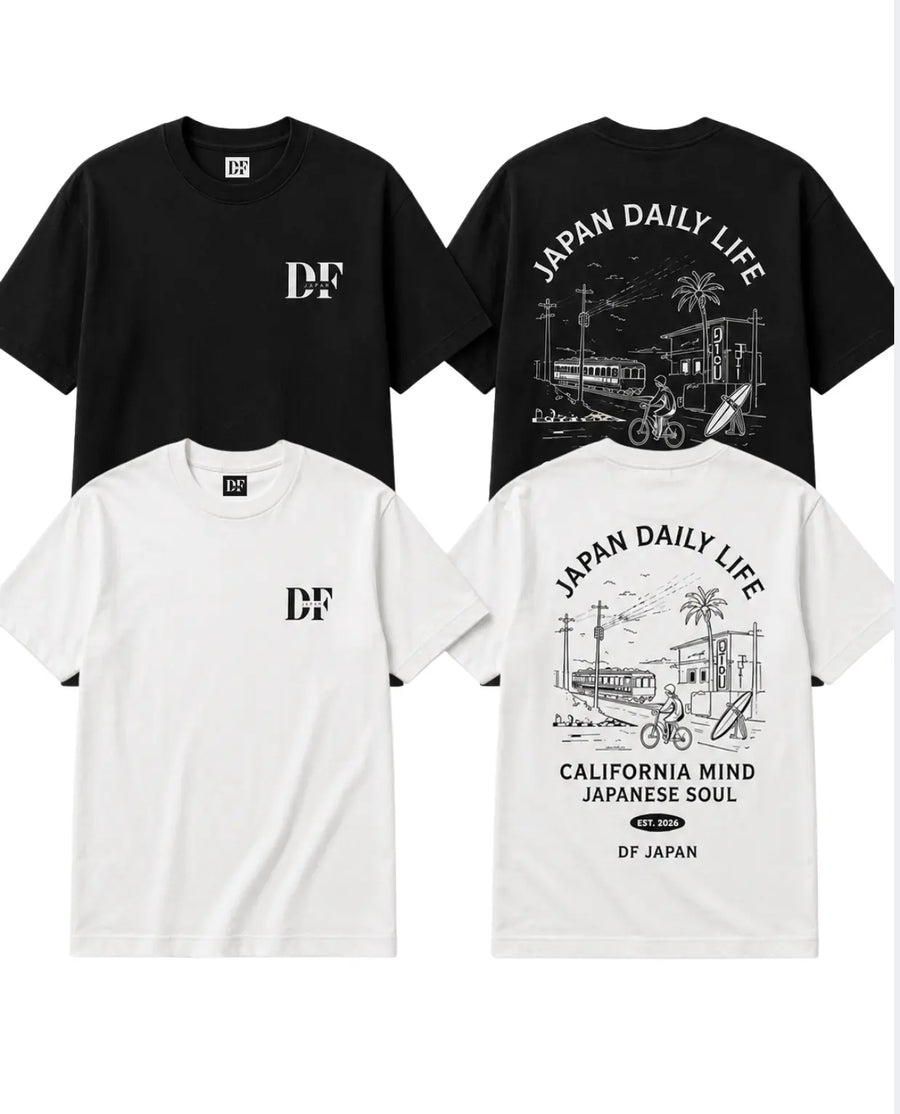 Daily Life Graphic Tee - DFJAPAN  - TS DLGT01DF