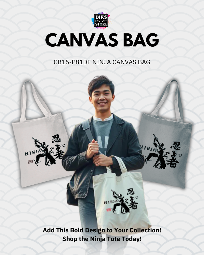 CB15-P81DF Ninja Canvas Bag
