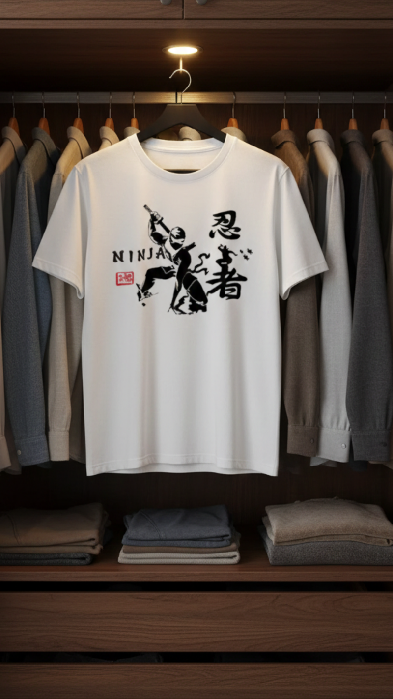 T-Shirt Ninja TS-15P81DF