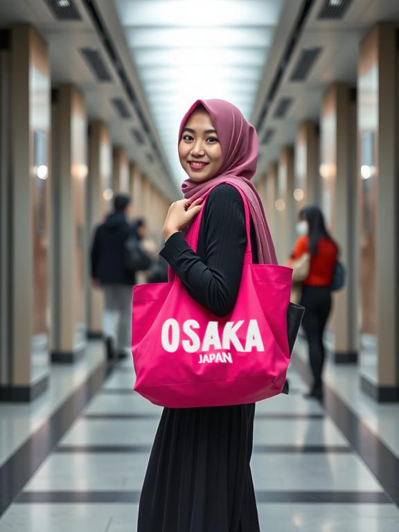 CB03-P81DF Osaka Japan Canvas Bag