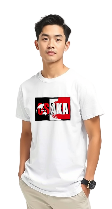 T-Shirt OSAKA Mark Design White