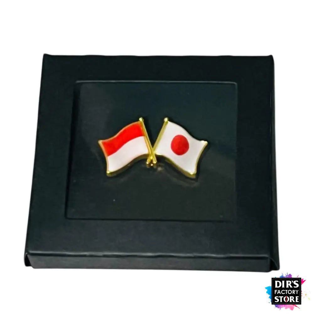 PB-01 Indonesia-Japan Pin Badge Pin Badge