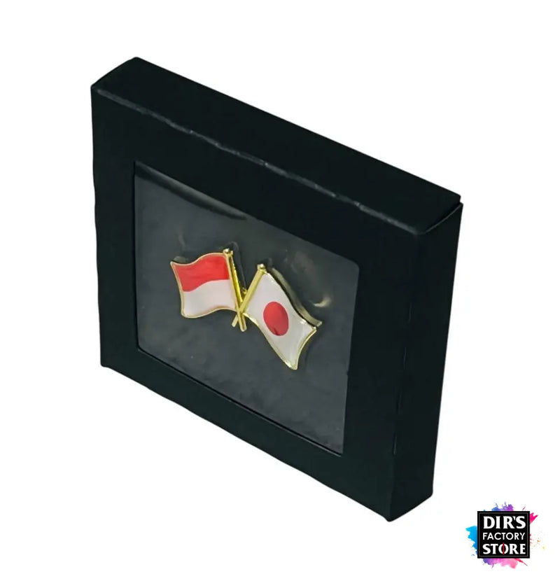 PB-01 Indonesia-Japan Pin Badge Pin Badge