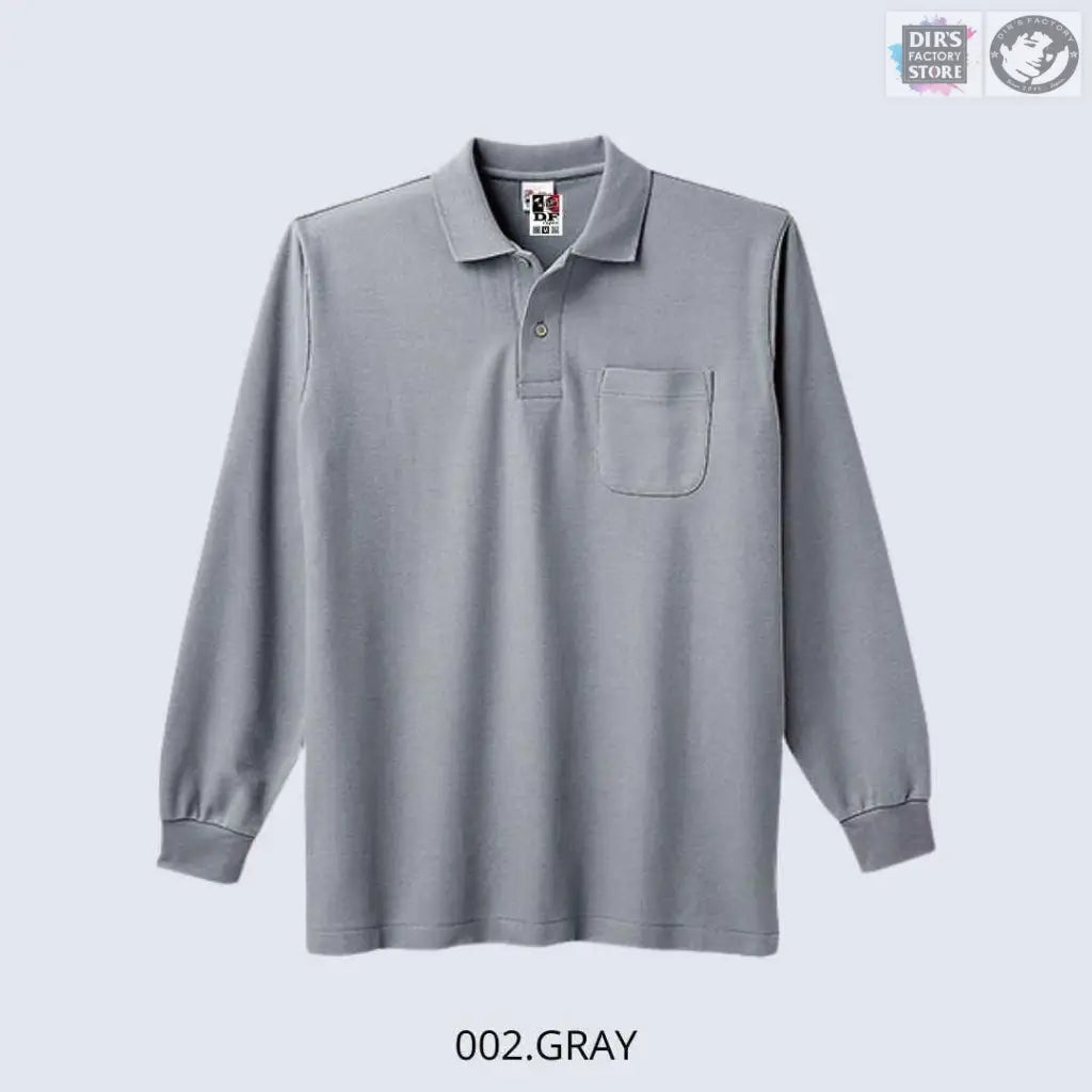 Polo Tl-00169-Vlpdf 002.Gray Shirts & Tops