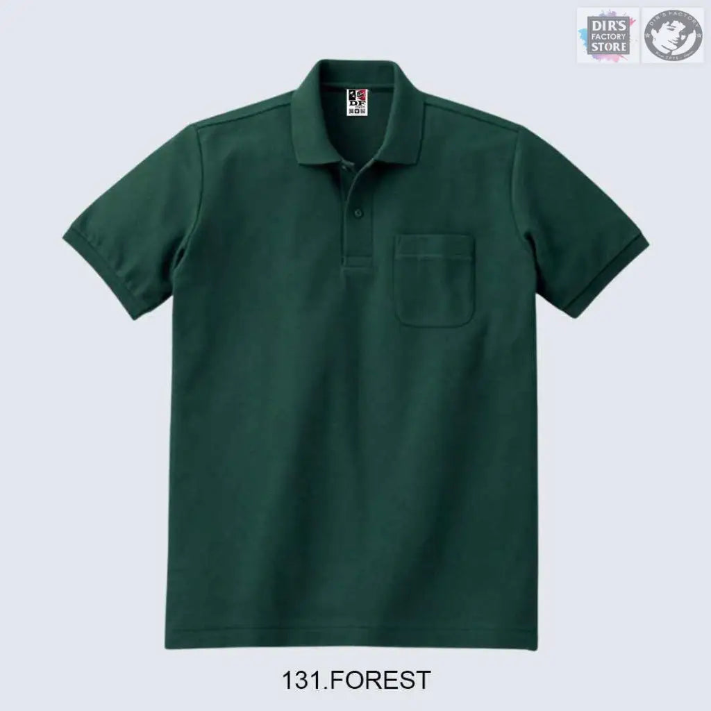 Polo Ts-00100-Vpdf 131.Forest Shirts & Tops