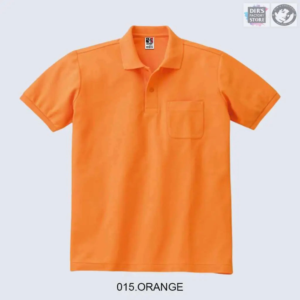 Polo Ts-00100-Vpdf 015.Orange Shirts & Tops