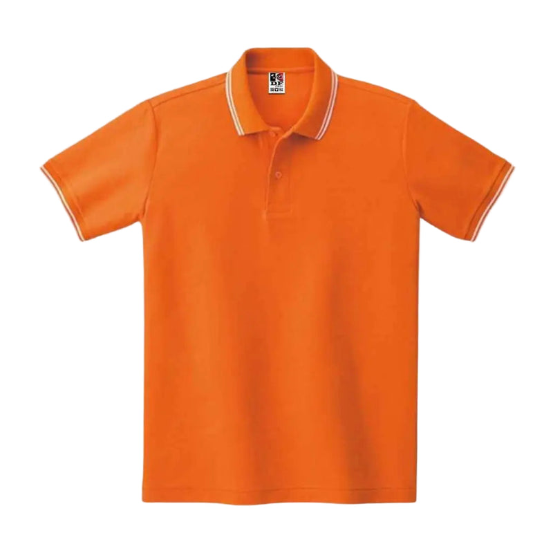 Polo Ts-00191-Blpdf 302.Orange X White Shirts & Tops