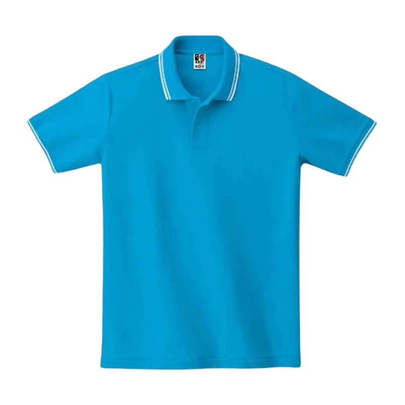 Polo Ts-00191-Blpdf 341.Turquoise X White Shirts & Tops