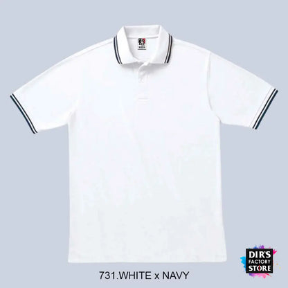 Polo Ts-00191-Blpdf 731.White X Navy Shirts & Tops