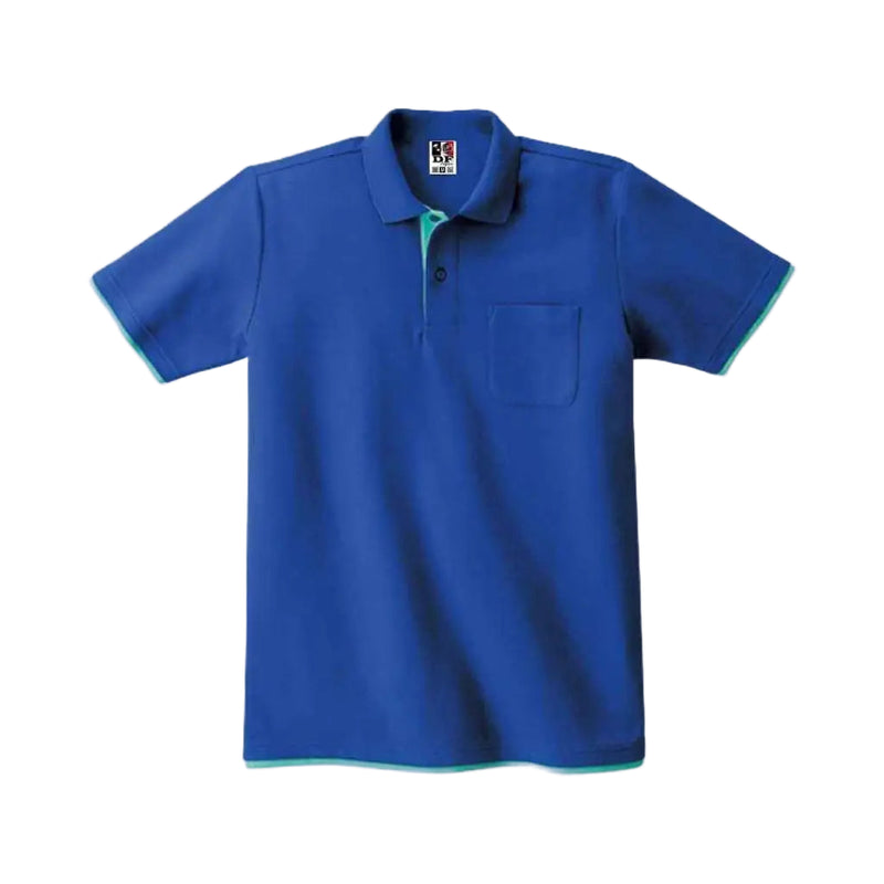 Polo Ts- 00195-Bypdf 326.Royal Blue X Mint Green Shirts & Tops