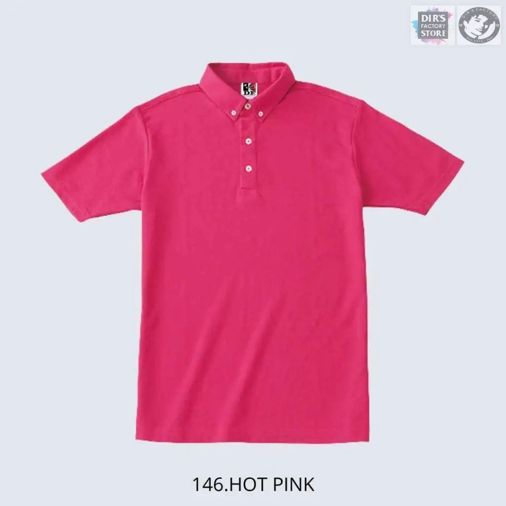 Polo Ts-00197-Bdpdf 146.Hot Pink / S Shirts & Tops