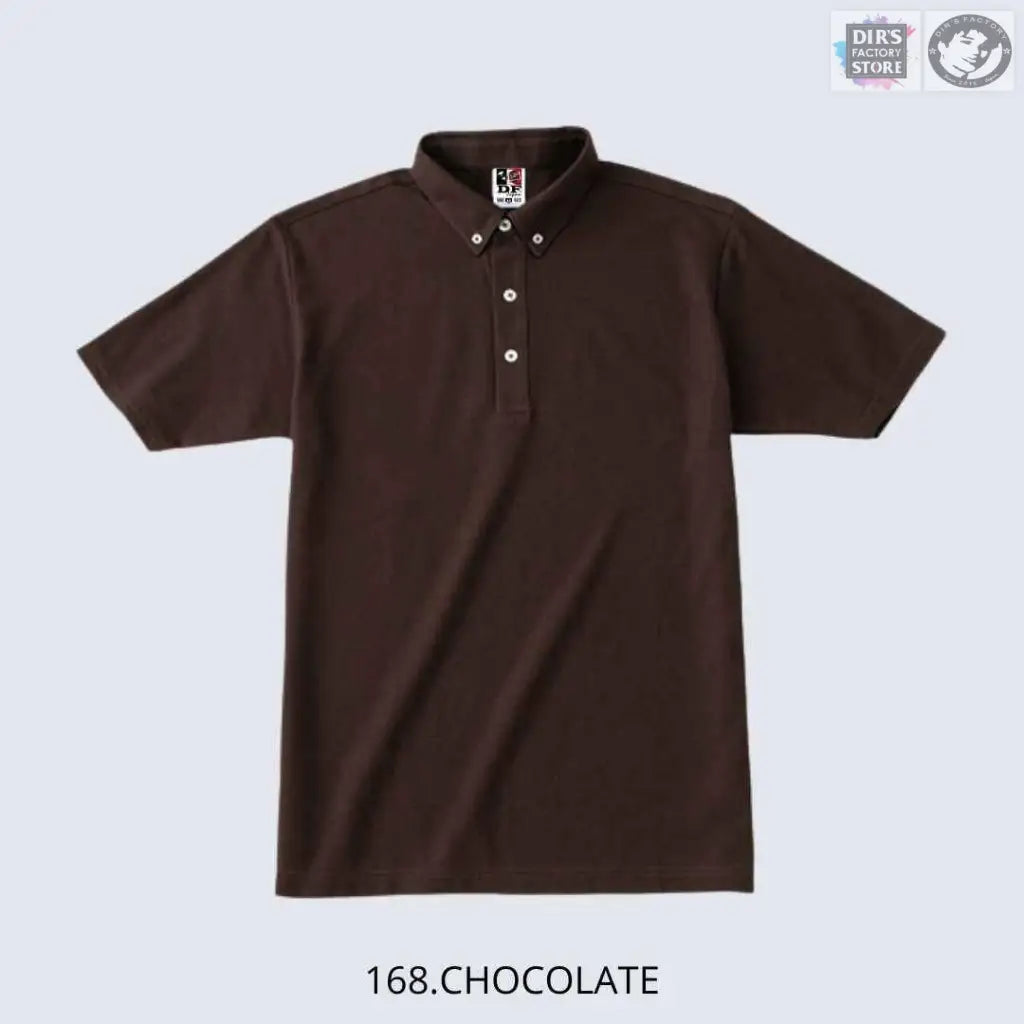 Polo Ts-00197-Bdpdf 168.Chocolate / S Shirts & Tops