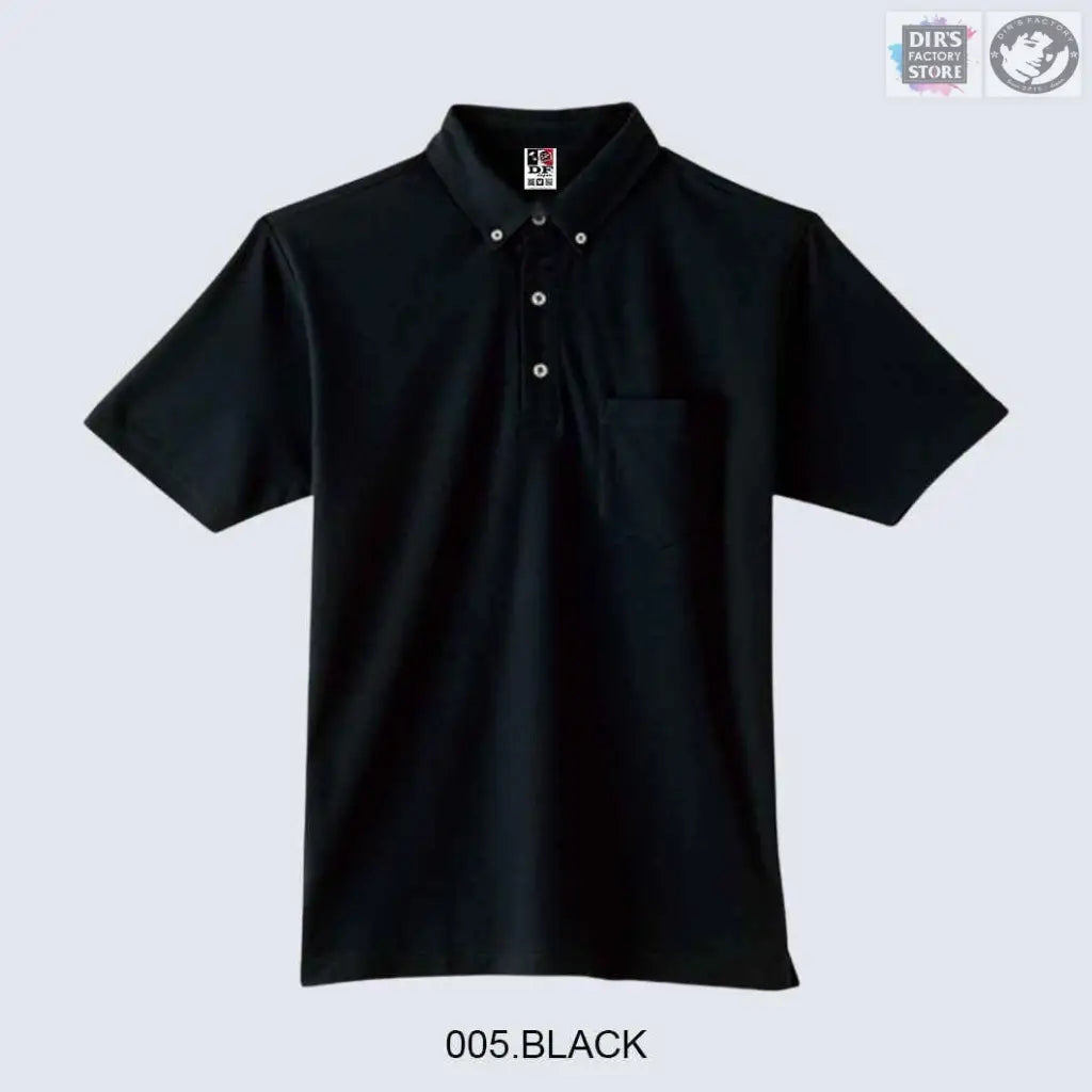 Polo Ts 00198-Bdqdf 005.Black / S Shirts & Tops