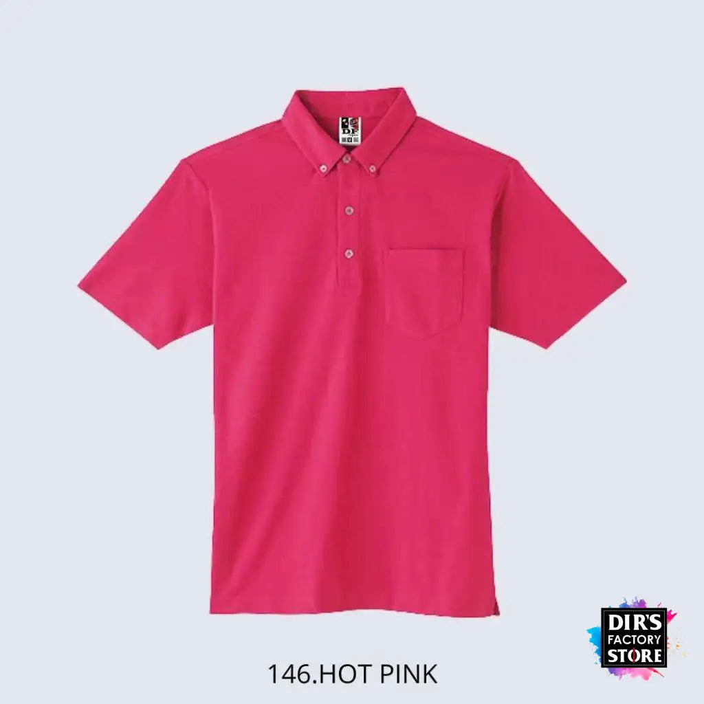 Polo Ts 00198-Bdqdf 146.Hot Pink / S Shirts & Tops