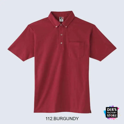 Polo Ts 00198-Bdqdf 112.Burgundy / S Shirts & Tops