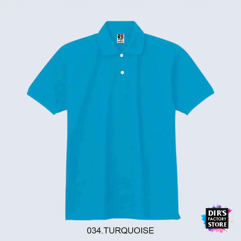 Polo Ts-00223-Sdpdf 034.Turquoise Shirts & Tops