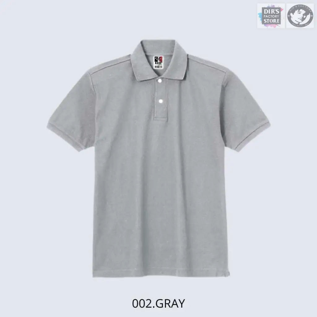 Polo Ts-00223-Sdpdf 002.Gray Shirts & Tops