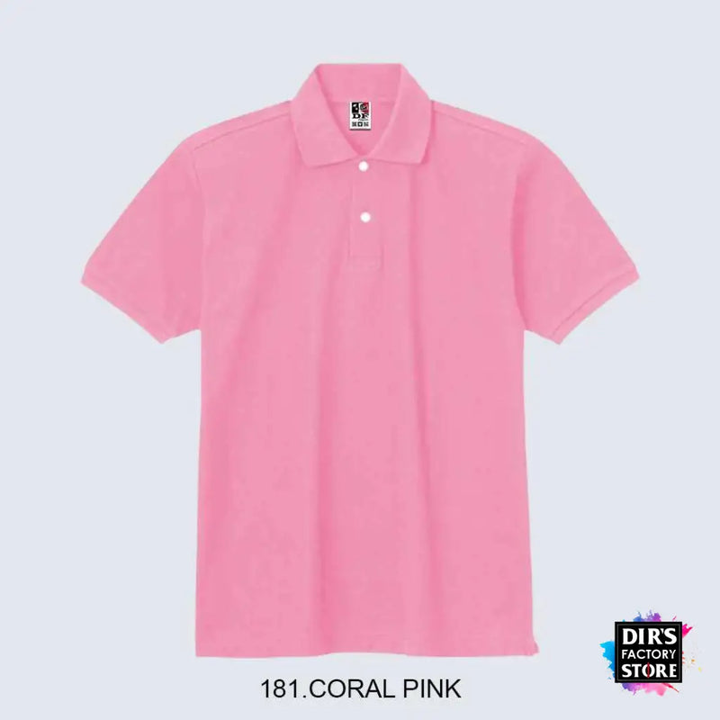 Polo Ts-00223-Sdpdf 181.Coral Pink Shirts & Tops