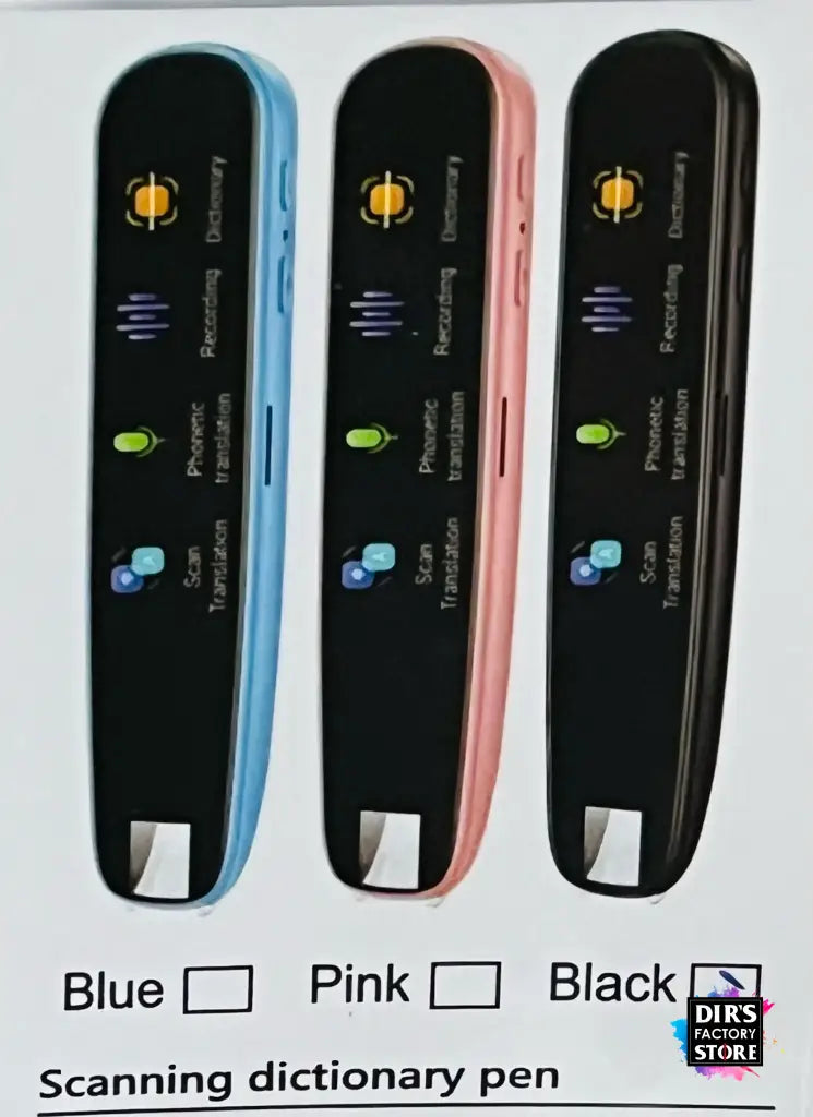 Scanning Dictionary Pen Tools