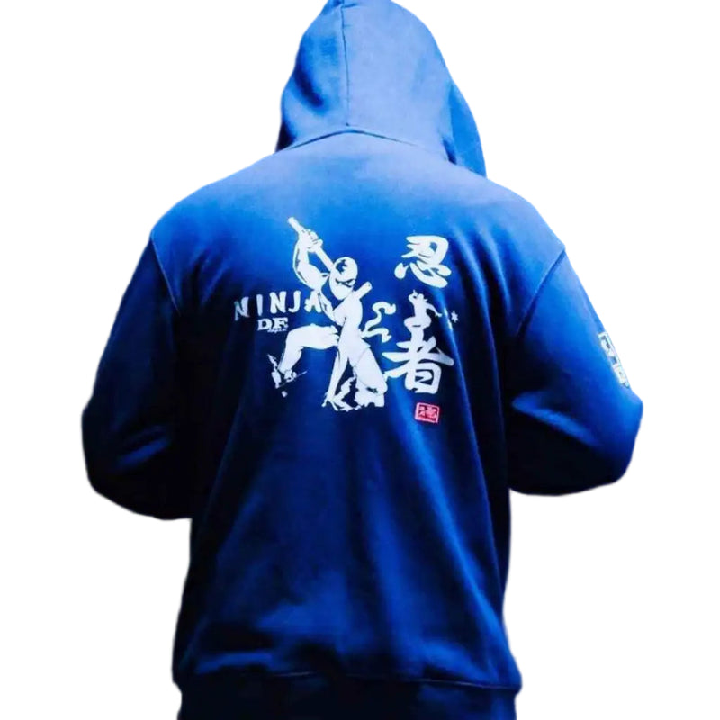 Snj11Df Ninja 030.Blue / 140 Sweatshirt Hoodie