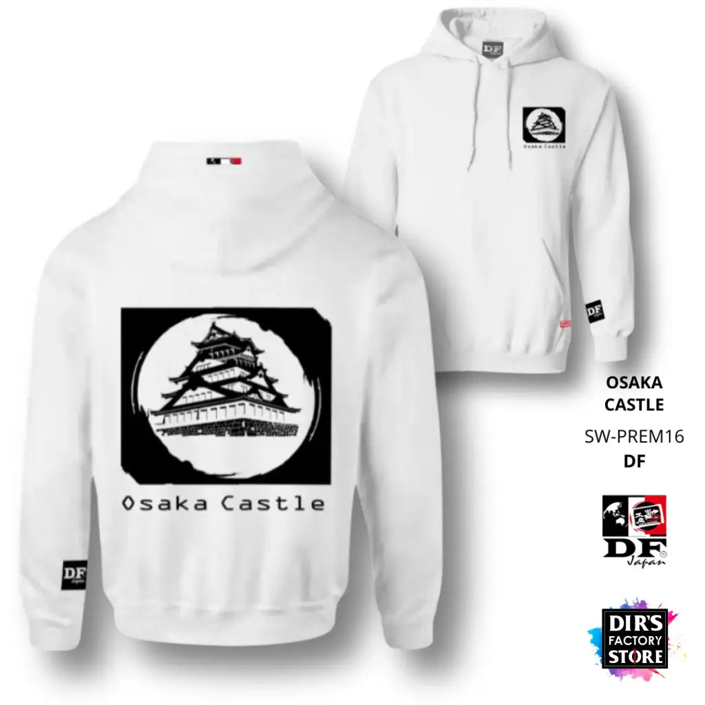 Sw-Prem16-Df Osaka Castle Sweatshirt Hoodie