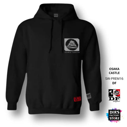 Sw-Prem16-Df Osaka Castle Sweatshirt Hoodie