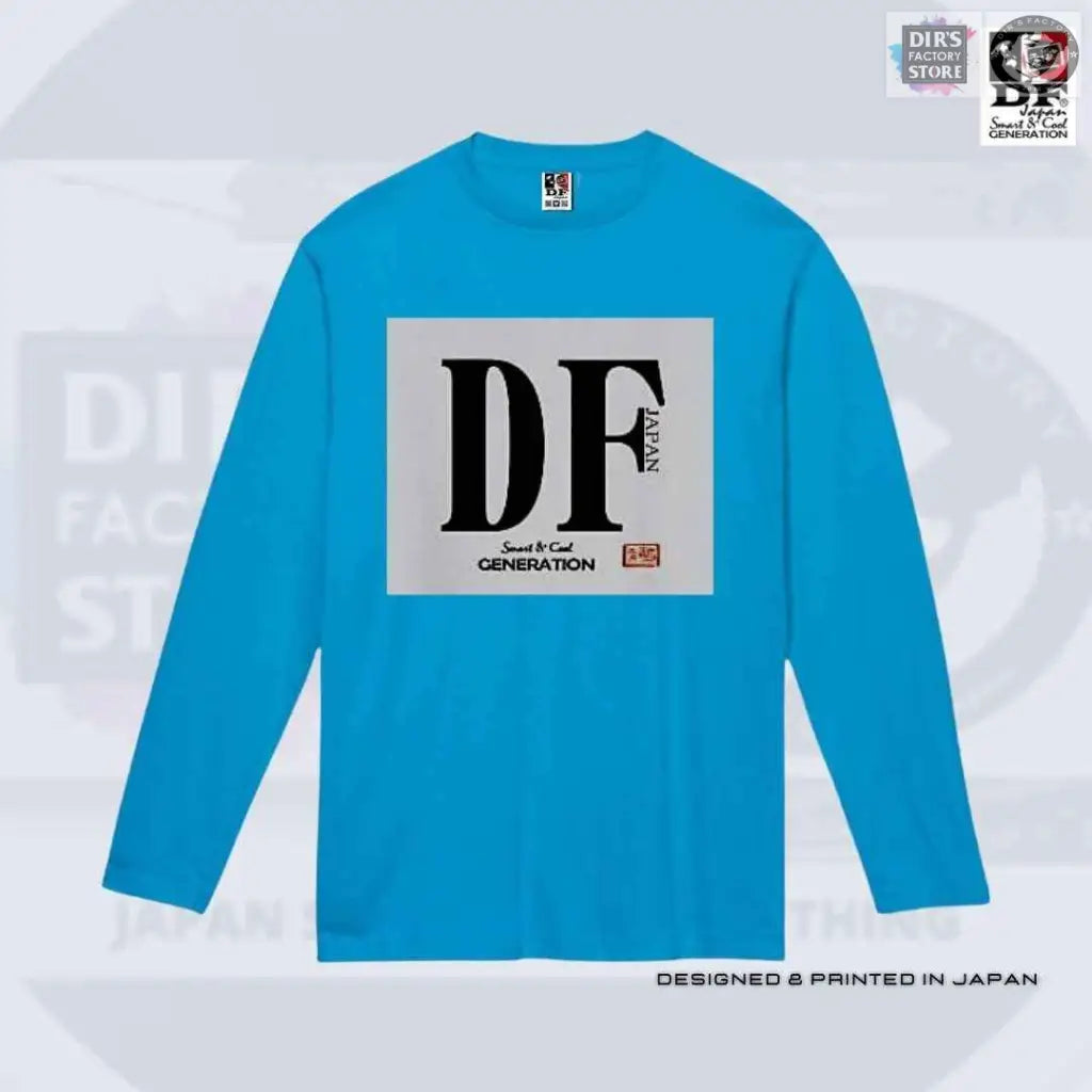 Tl-03Dfj Df Japan Namigata 034.Turquoise Shirts & Tops