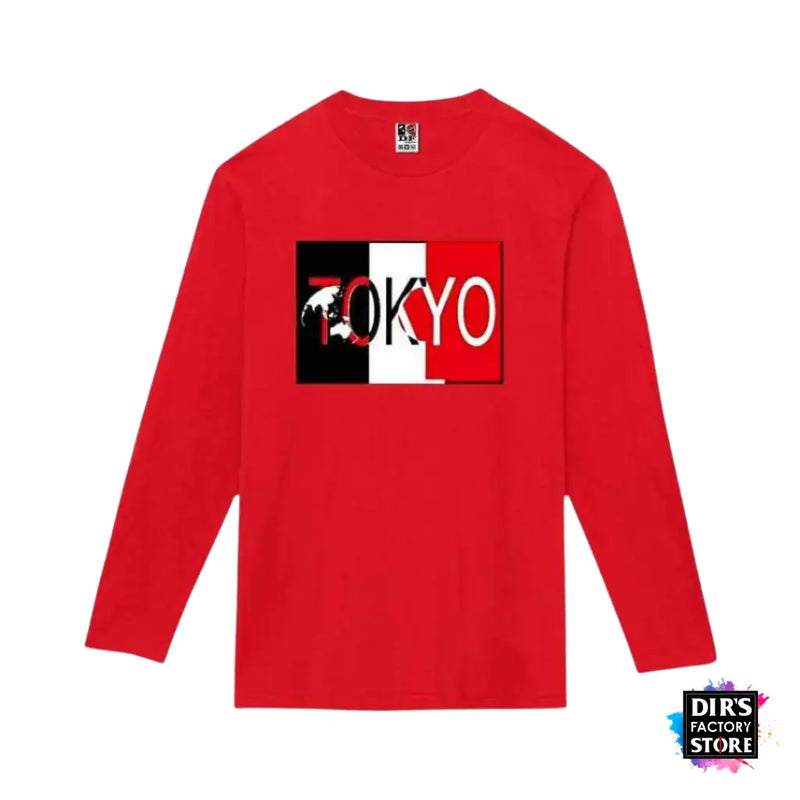 Tl-07Dfj Tokyo Df Mark Red / S Shirts & Tops