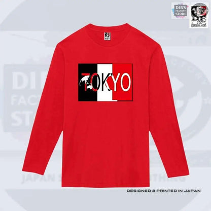 Tl-07Dfj Tokyo Df Mark 010.Red Shirts & Tops