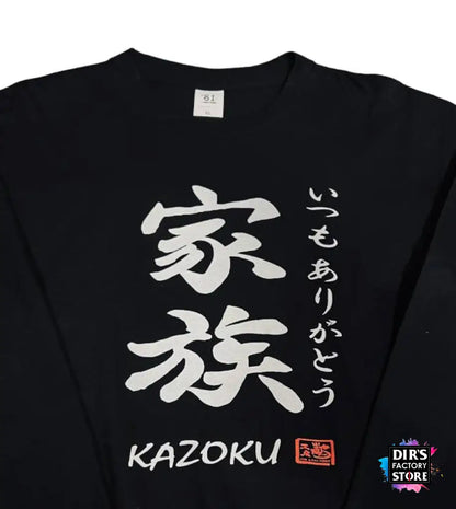 Tl-12P81Df Kanji Kazoku Shirts & Tops