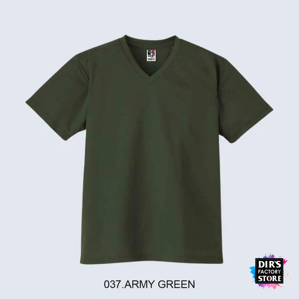 Ts-00337-Avtdf 037.Army Green / S Shirts & Tops